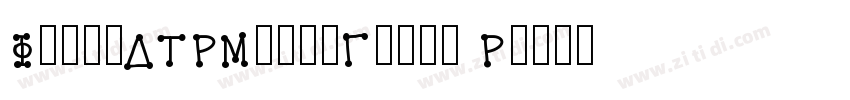 FormaDJRMicroGreek R字体转换